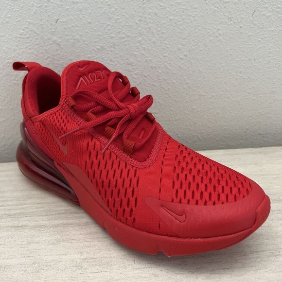 Nike CV 7544 600 Mens Sz 9 Air Max 270 University Red NEW! - Picture 10 of 13